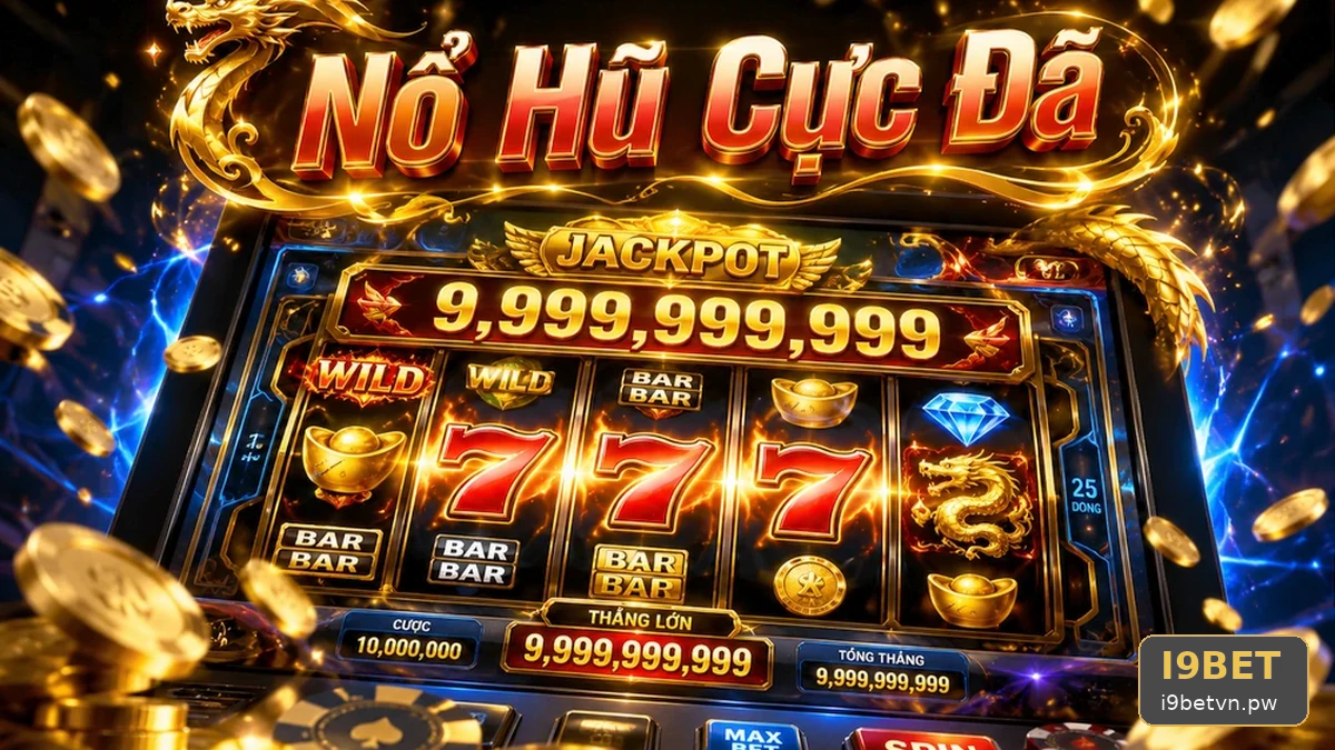 Bước Vào Vòng Quay Slot Đến Khi Đọc Xong Jackpot Nổ Hũ Tại I9BET